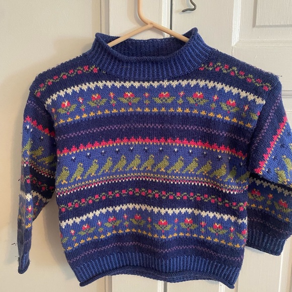 Colorful Patterned Sweater - Picture 2 of 2
